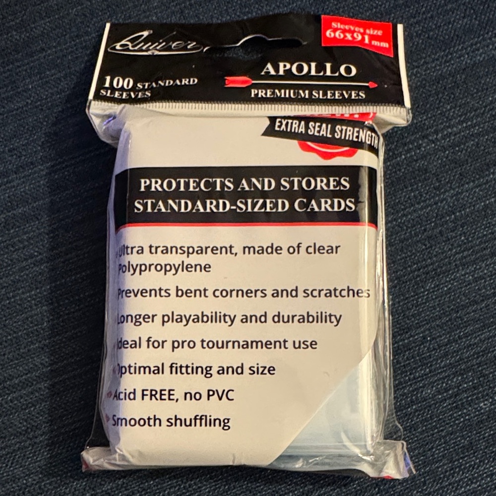 Apollo Premium Card Sleeves